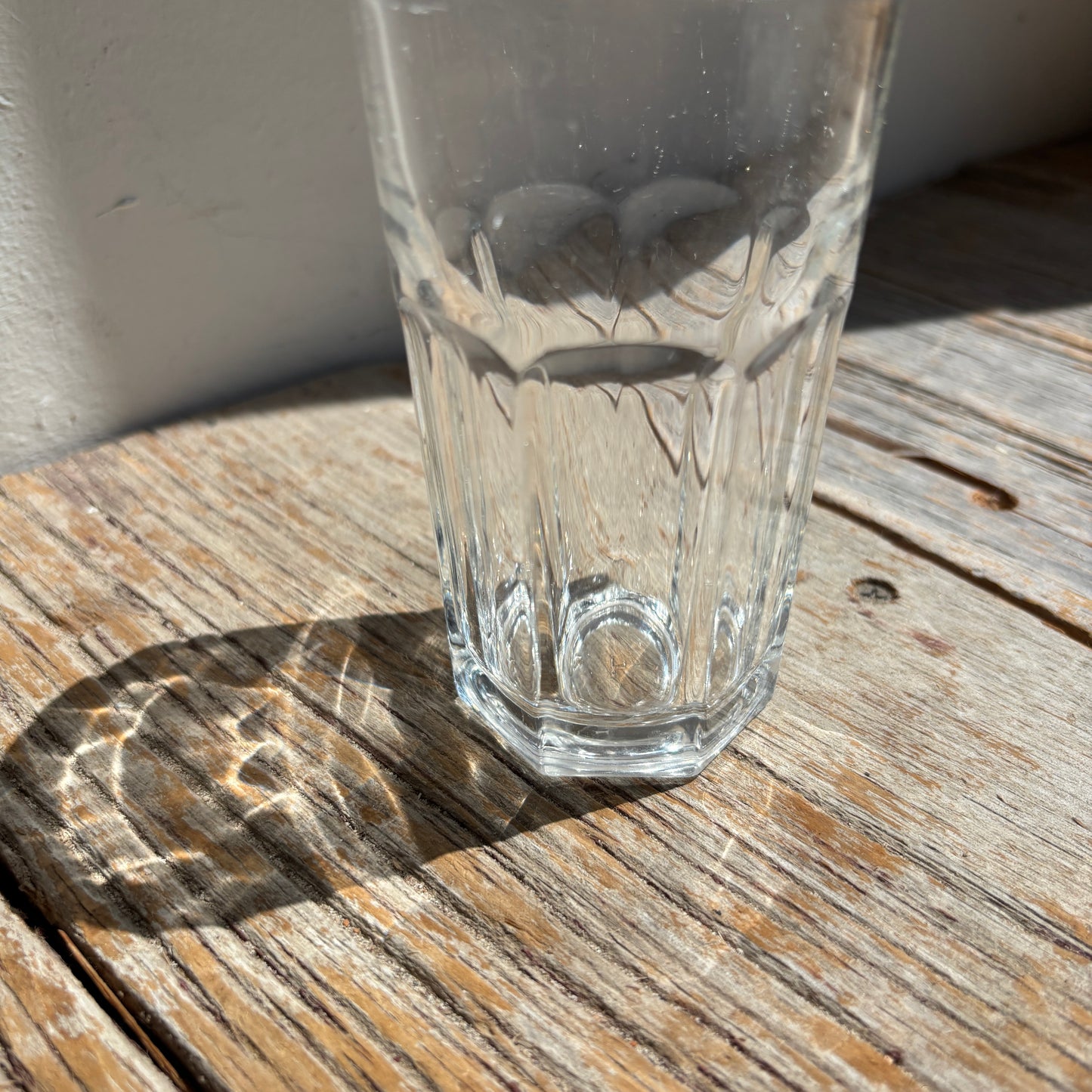 Vintage Flat Panel Juice Glasses - Set of 2