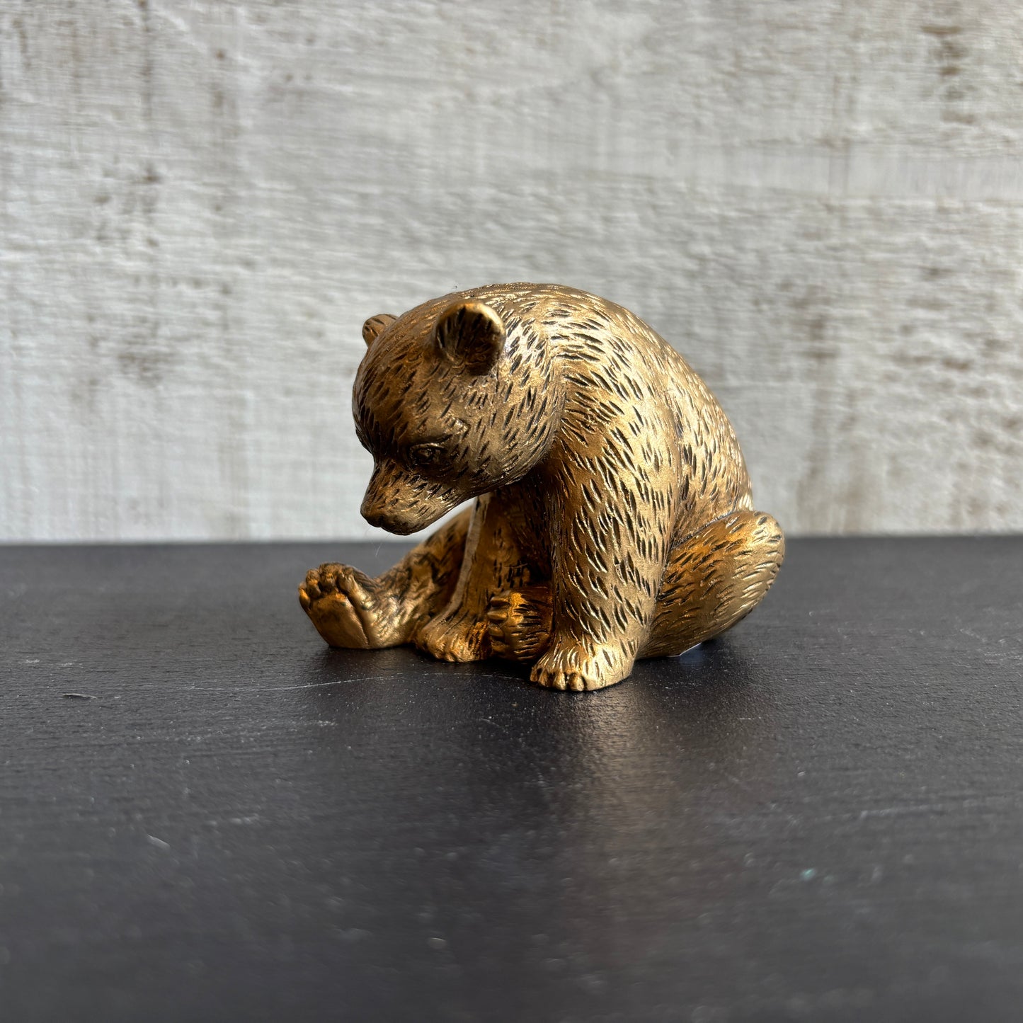 Gold Resin Woodland Animal