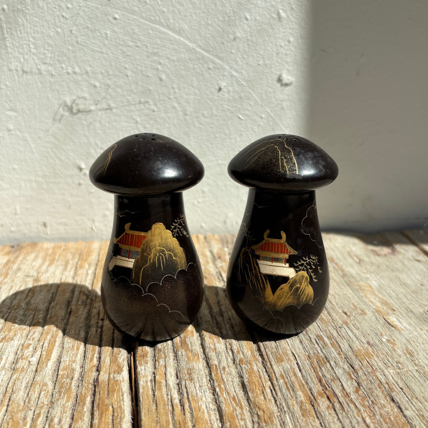 Japan Landscape Salt & Pepper Shakers - Set of 2