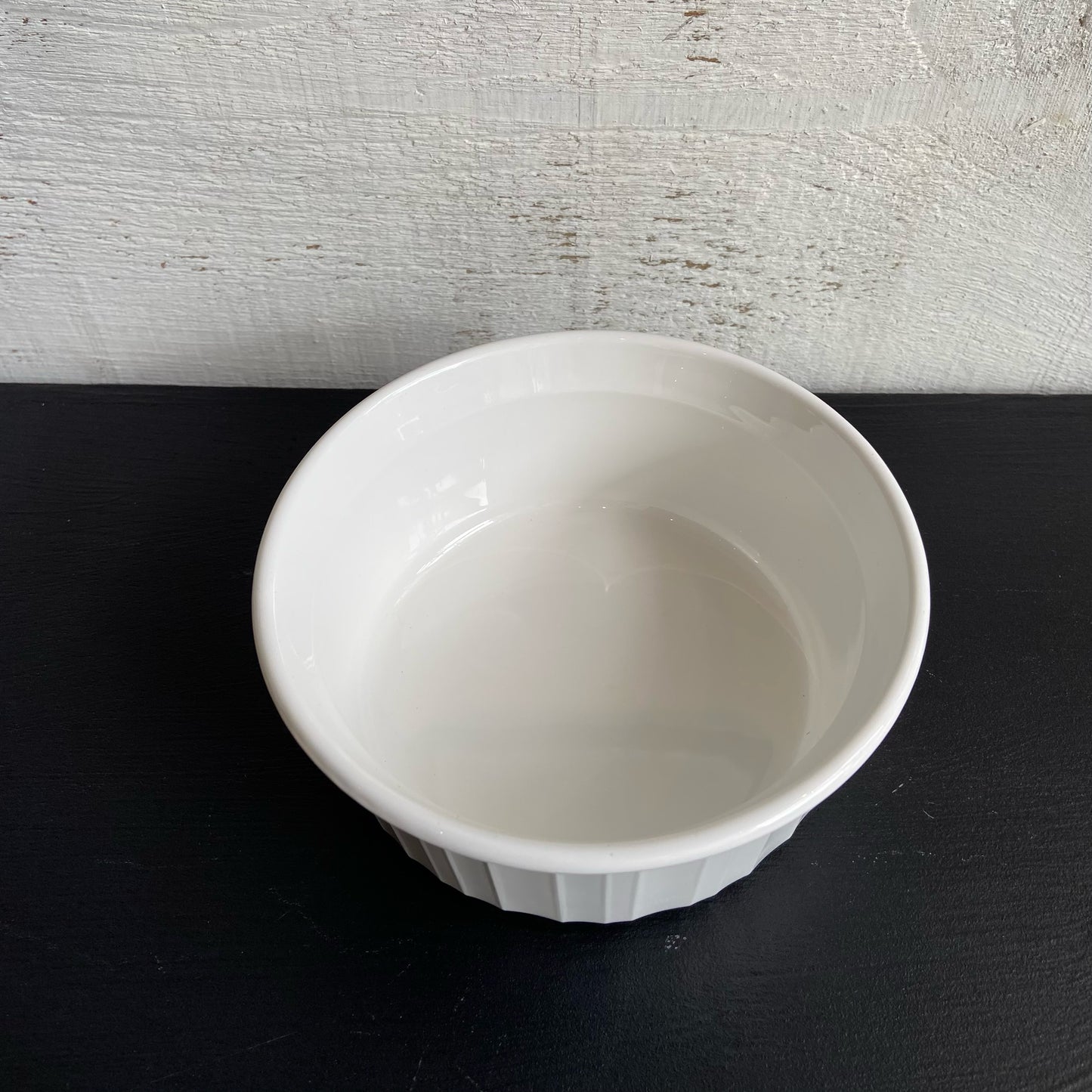 Ribbed Bakeware - White