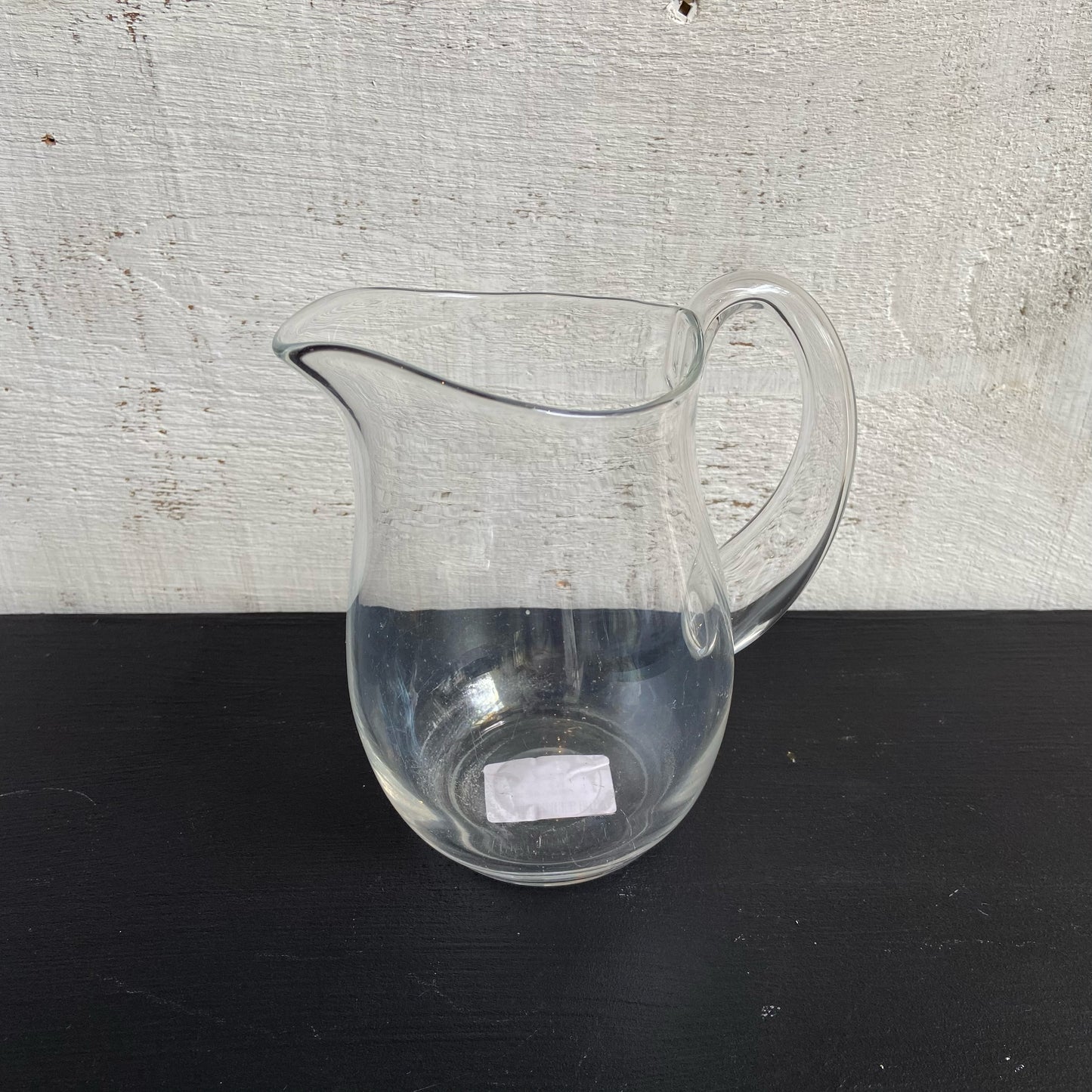 Vintage Glass Pitcher - SM
