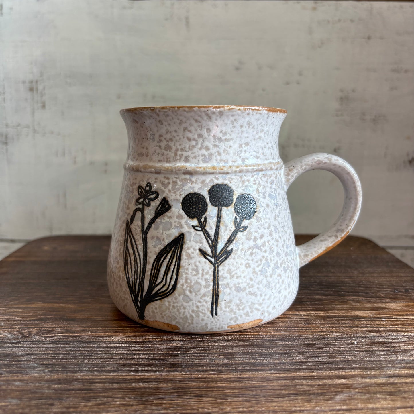 Flower Mug - 15 oz.