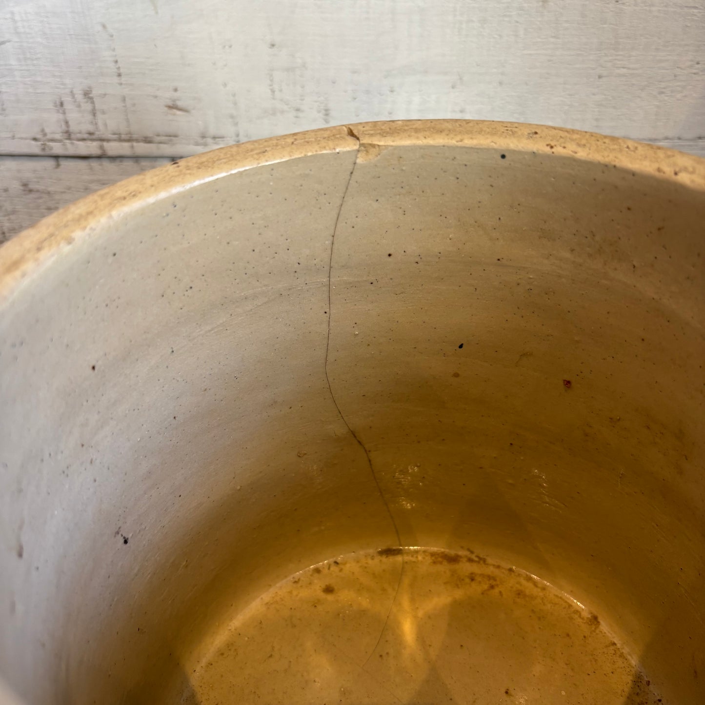 Beige Crock