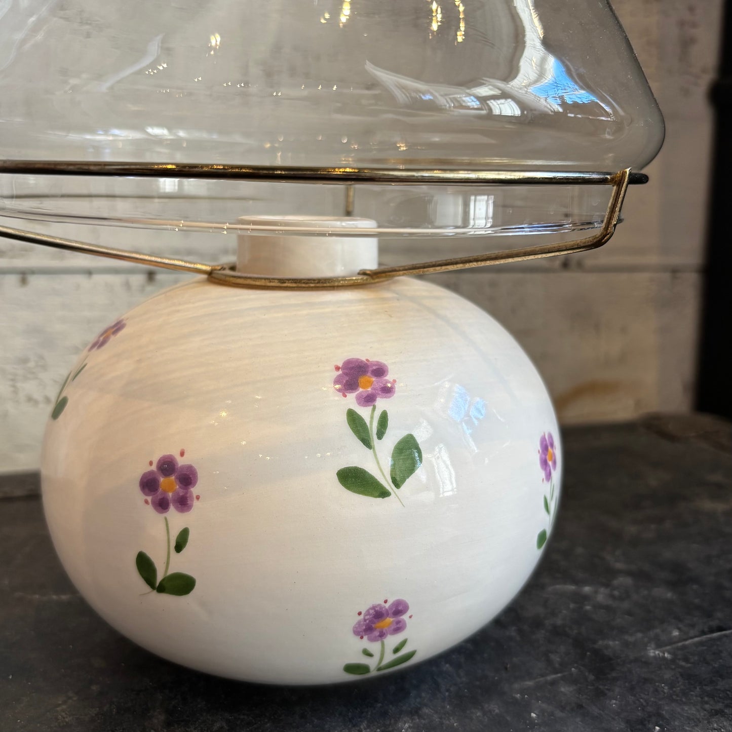 Floral Candle Lamp