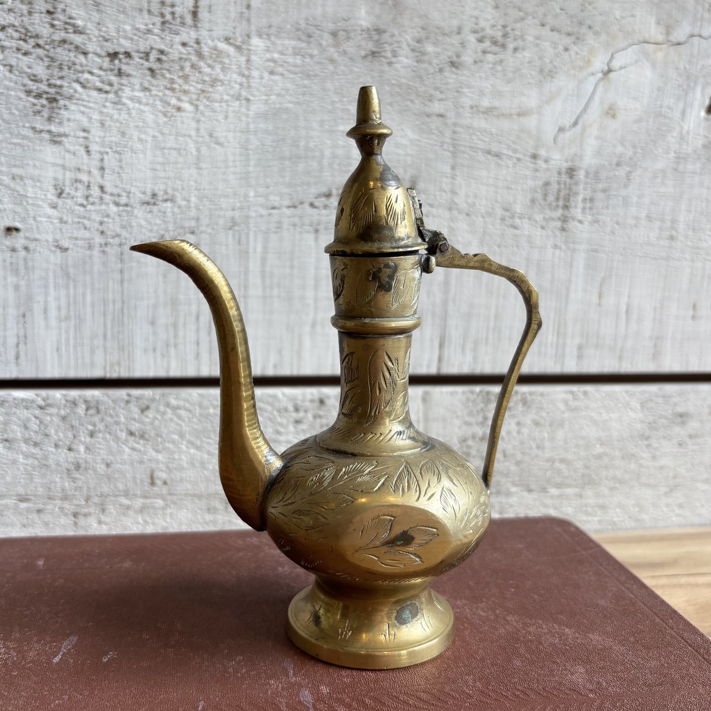 Vintage Brass 6" Teapot
