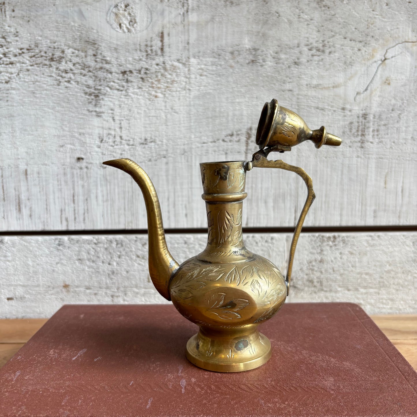 Vintage Brass 6" Teapot