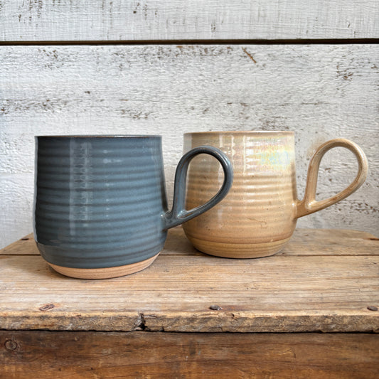 Stoneware Mug w/ Loop Handle