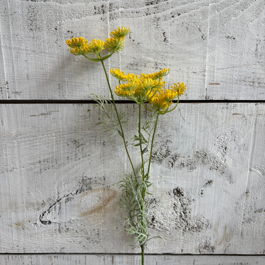 Faux Queen Anne's Lace Spray