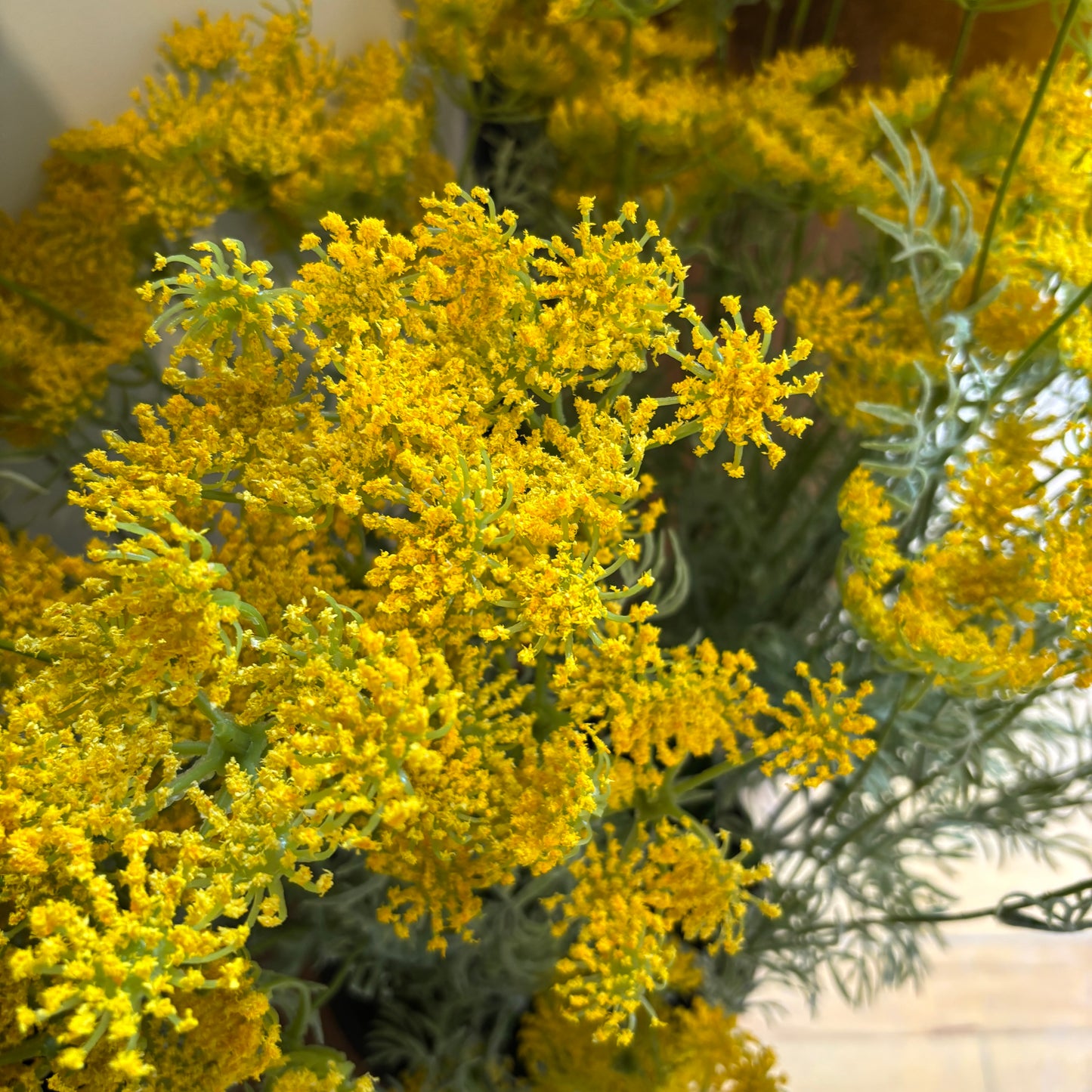 Faux Queen Anne's Lace Spray