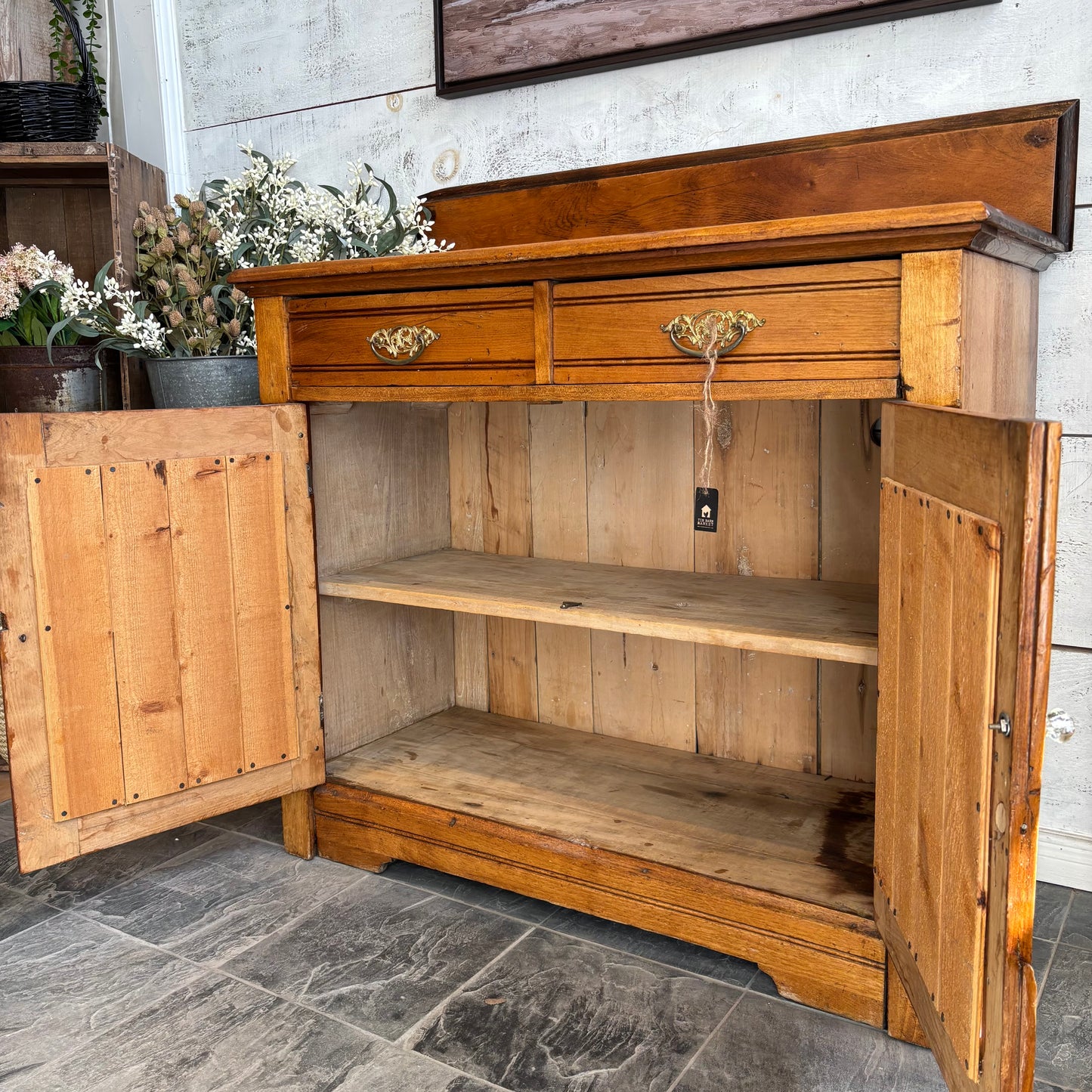 Antique Wooden Buffett