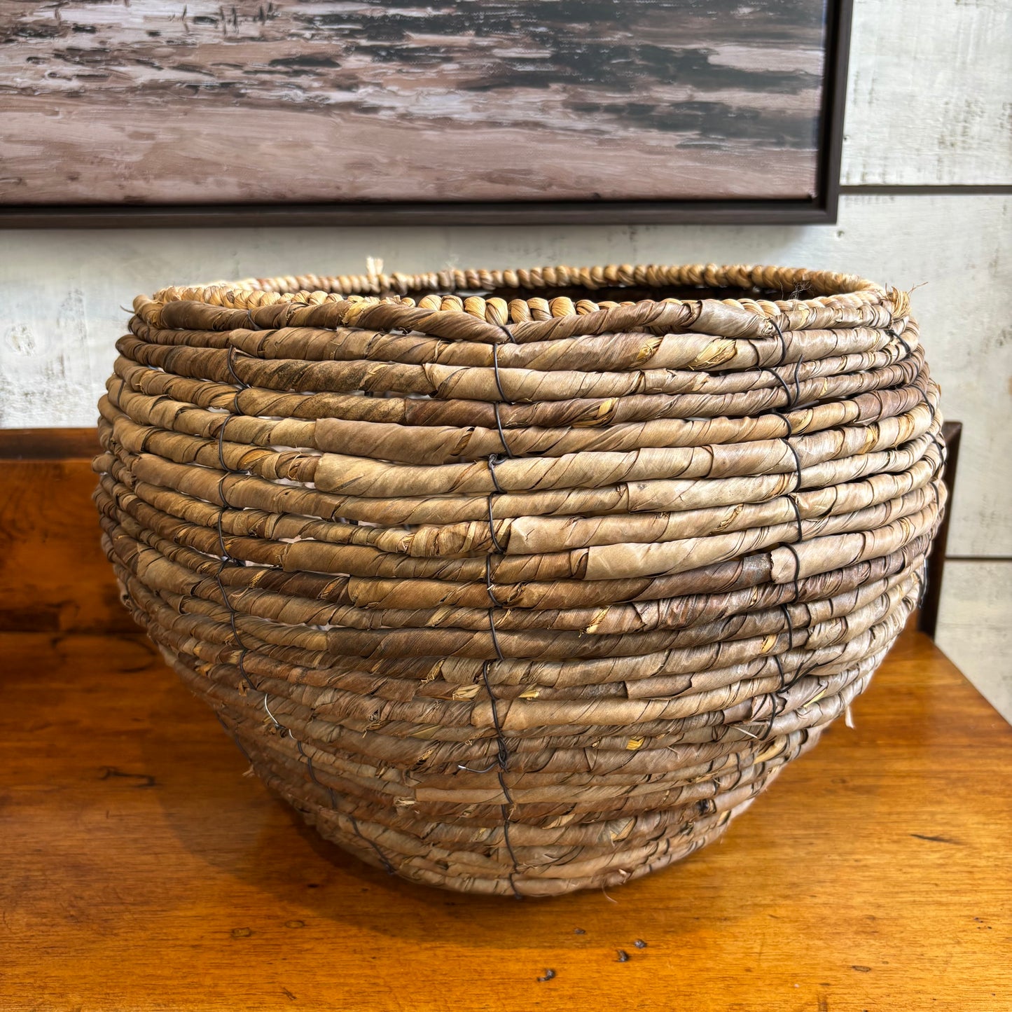 Banana Rope Basket -LG