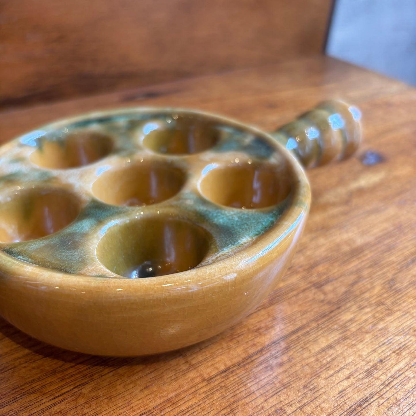 Vintage Escargot Bowls w/ Handles