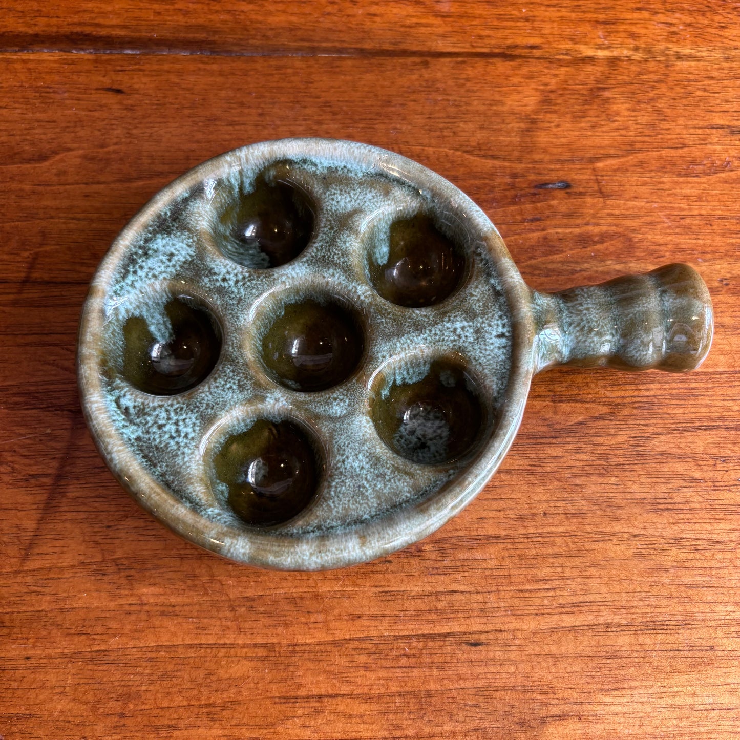 Vintage Escargot Bowls w/ Handles