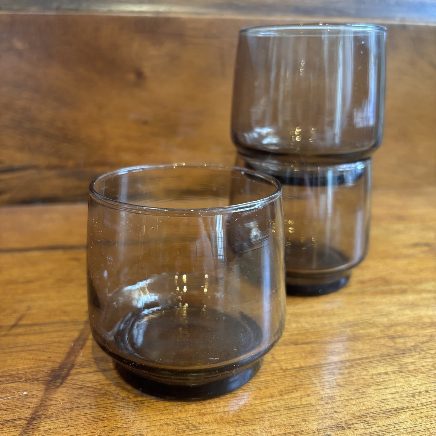 Vintage Smokey Glass
