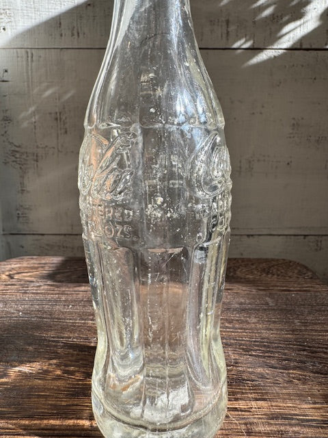 Vintage Coca Cola Glass Bottle