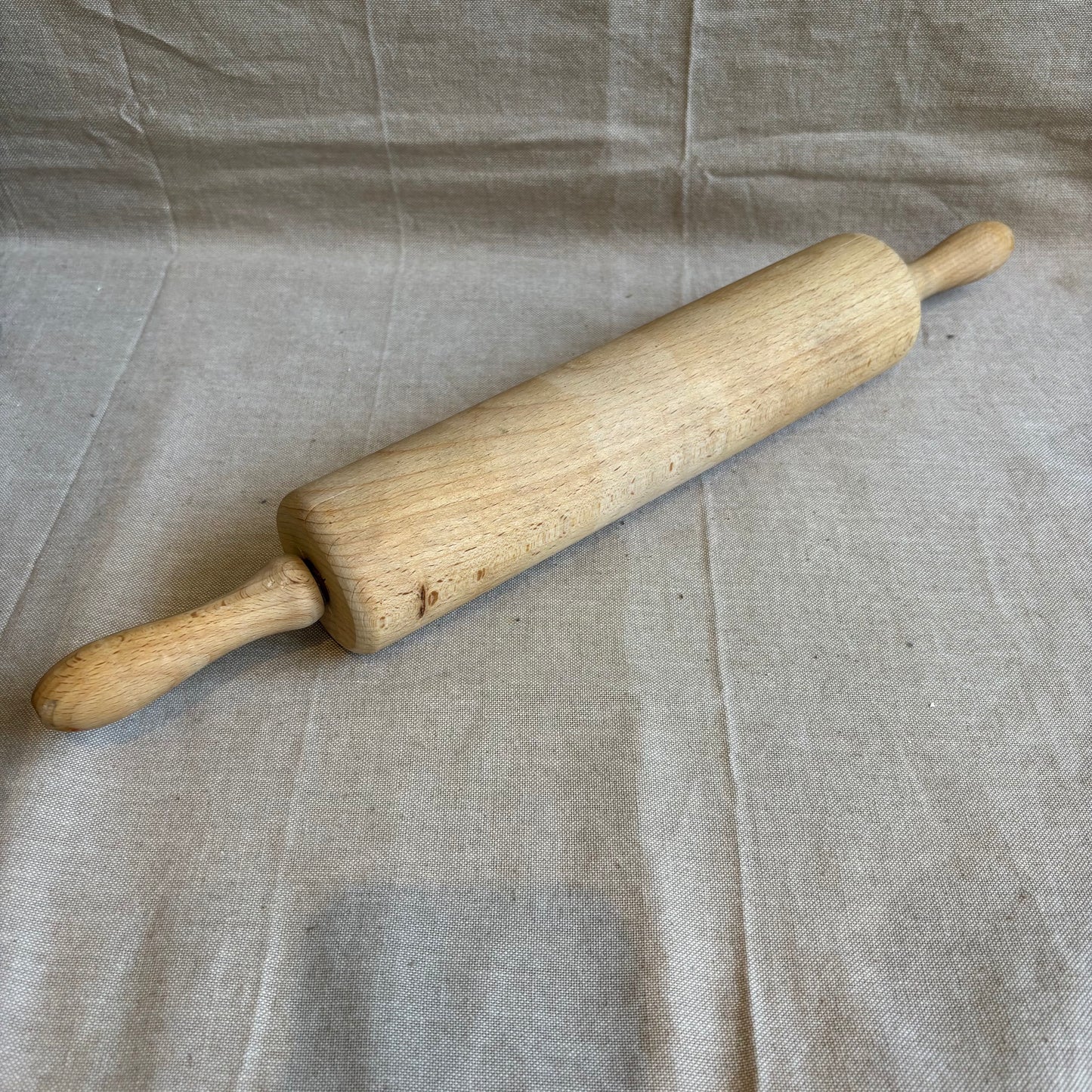 Vintage Rolling Pin - Light Wood
