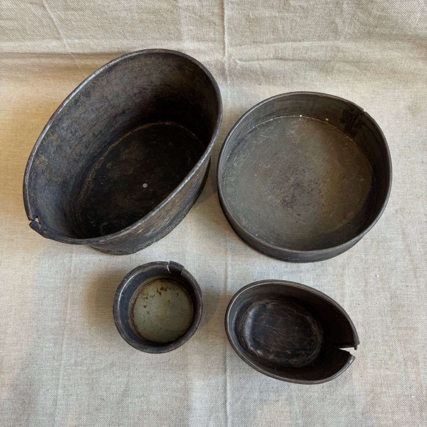 Lot of Assorted Antique Baking Moulds