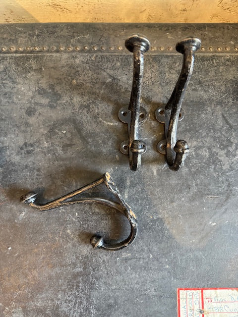 Vintage Wall Hooks - Black