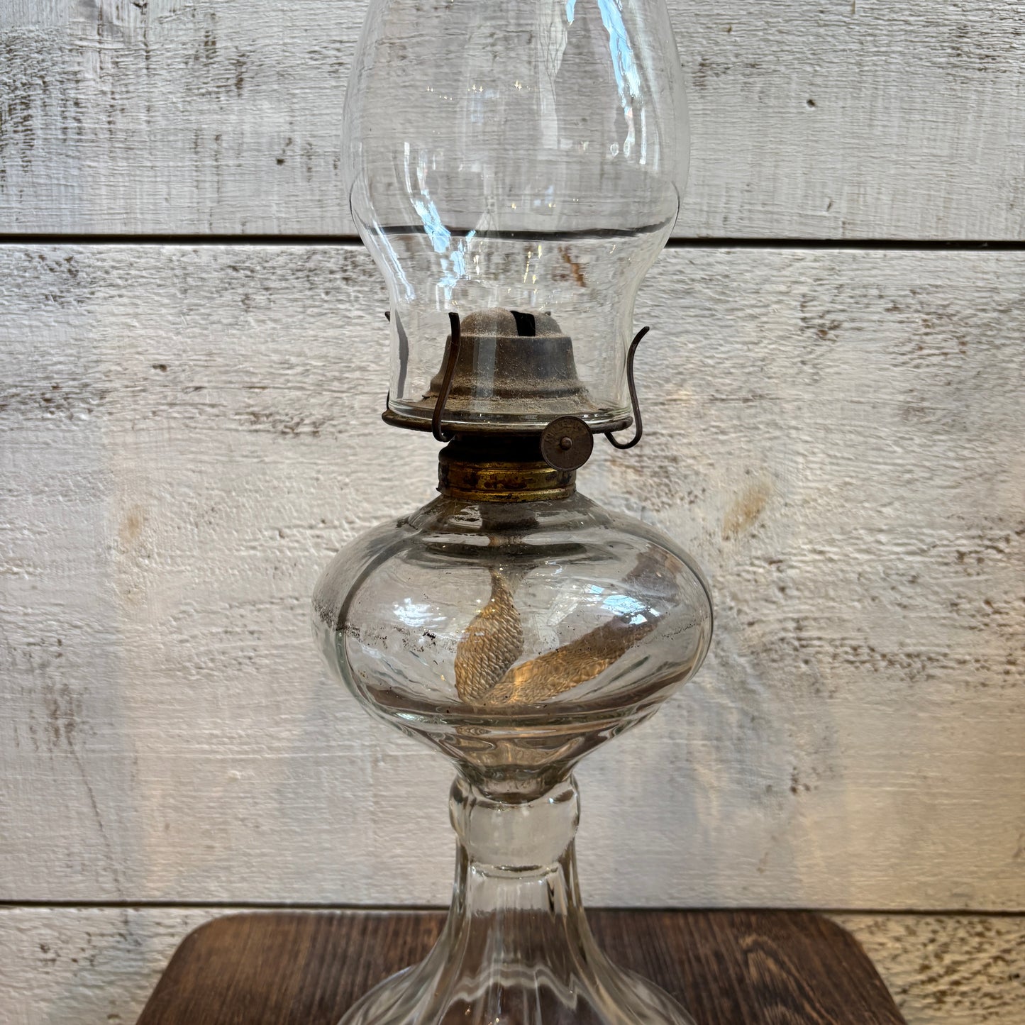 Vintage Eagle Oil Lamp