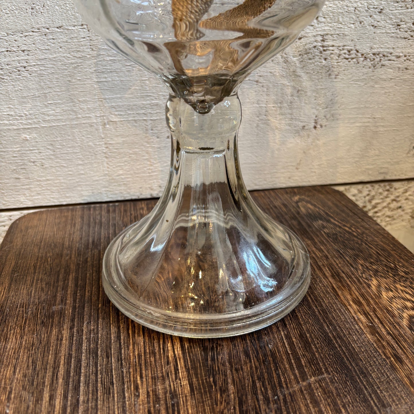 Vintage Eagle Oil Lamp