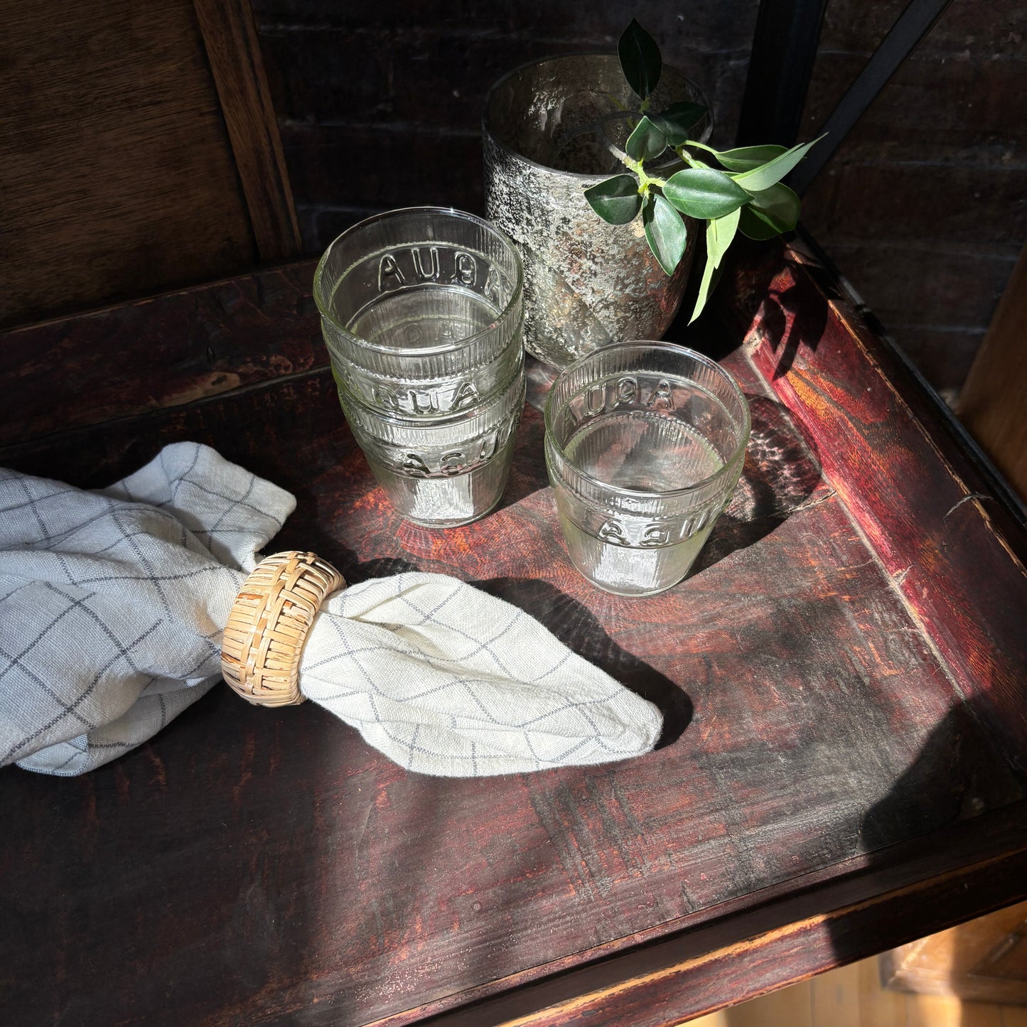 Vintage Wood Tray