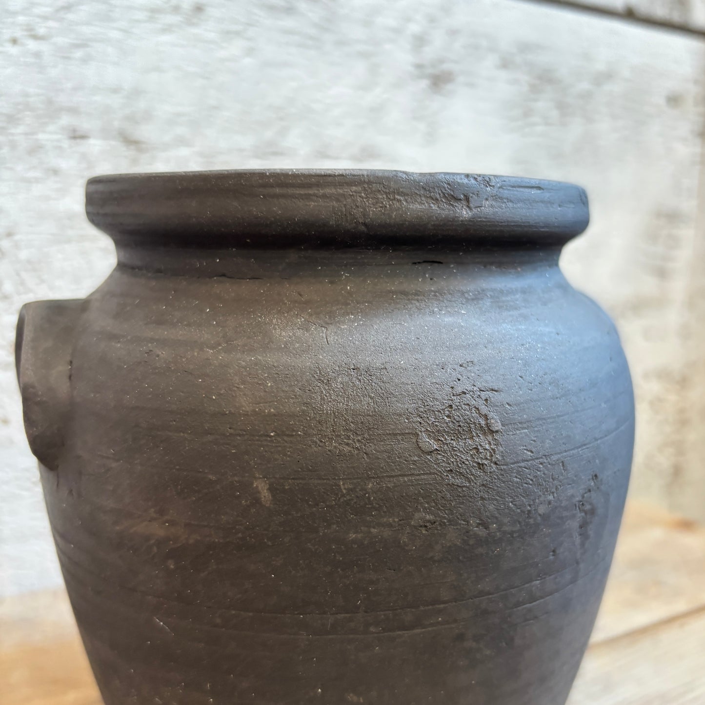 Milos Burnt Terracotta Mini Urn