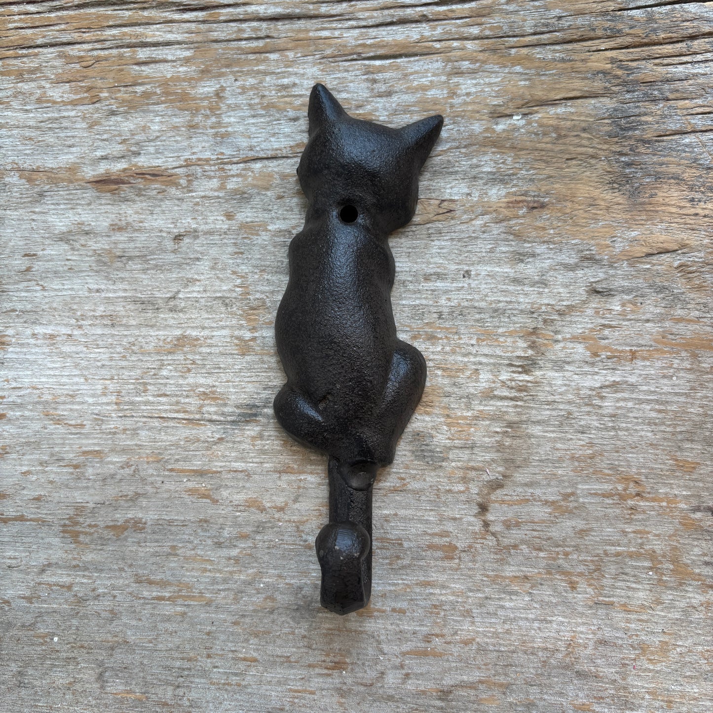 Cast Iron Cat Hook