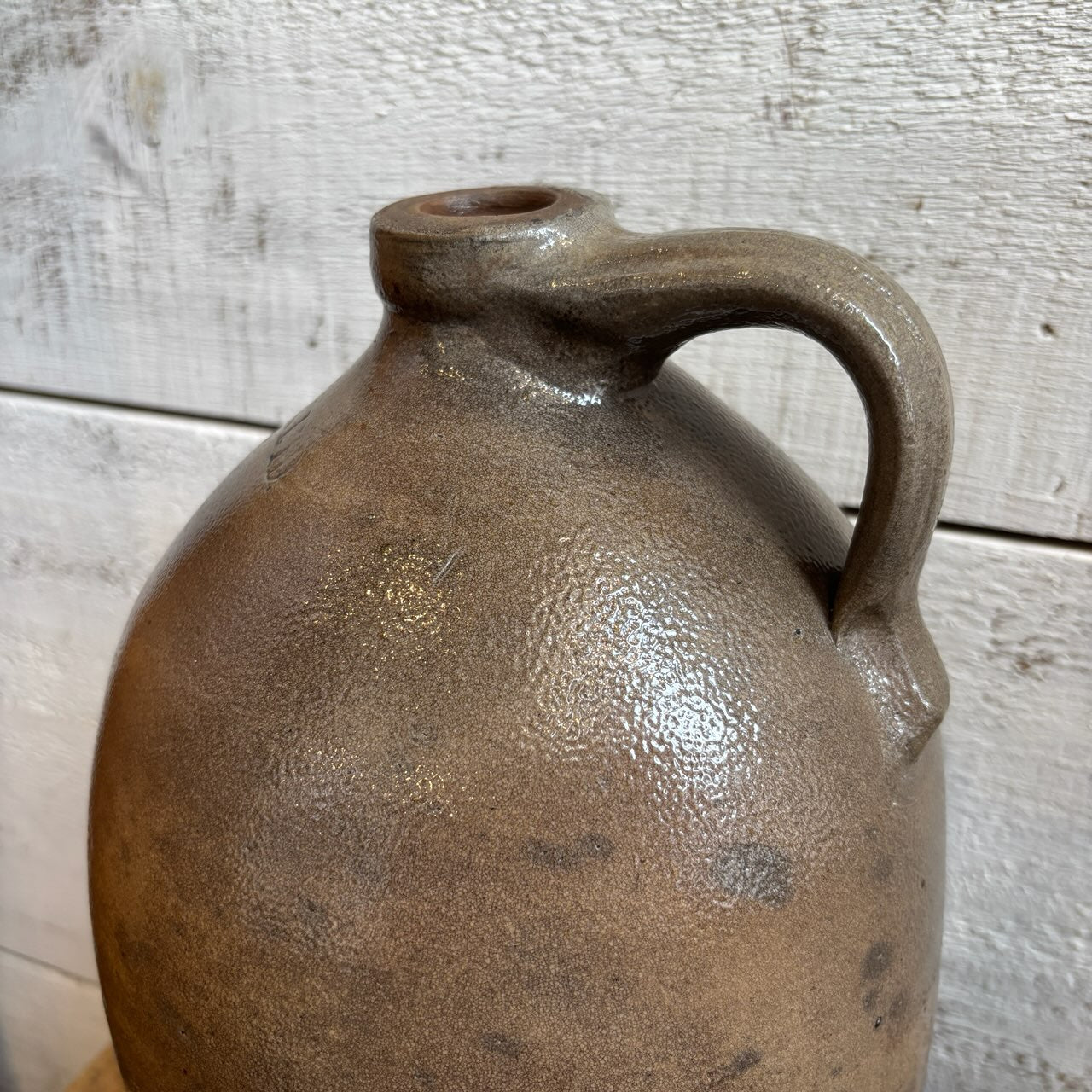 Vintage B.S. MFG. Co. LTD. Stoneware Jug - Grey
