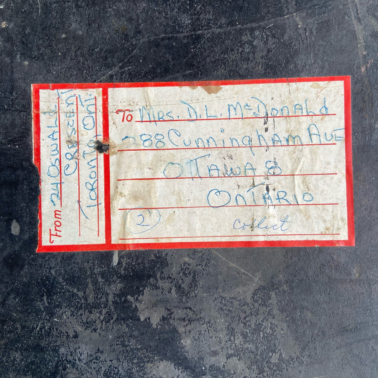 Vintage Trunk - Black