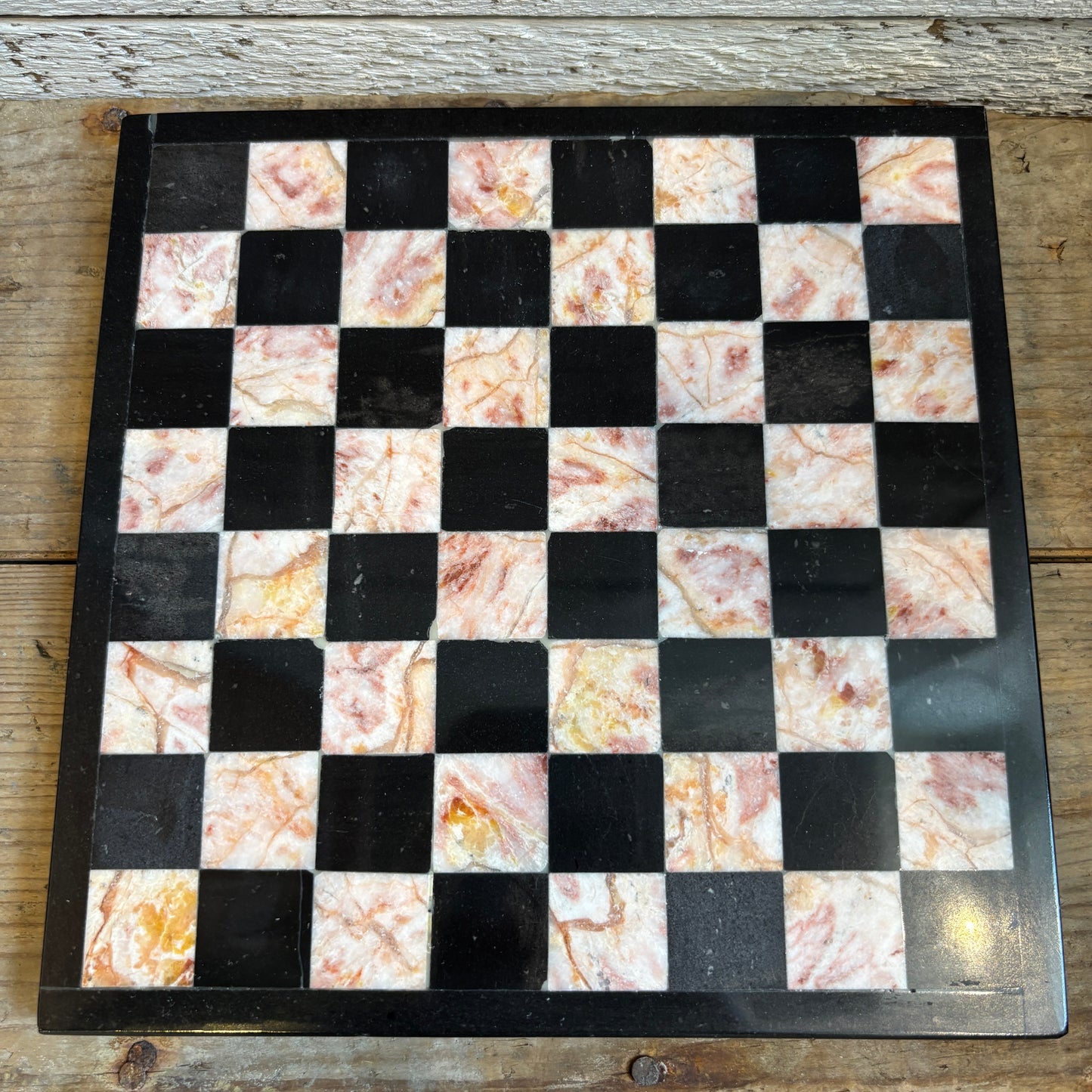 Vintage Marble Stone Chess Board
