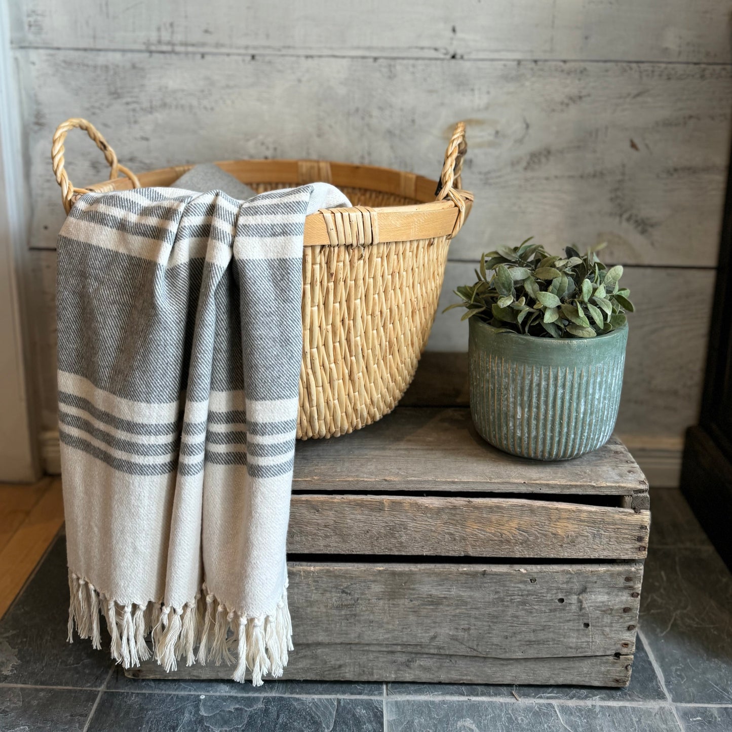Woven Willow Basket