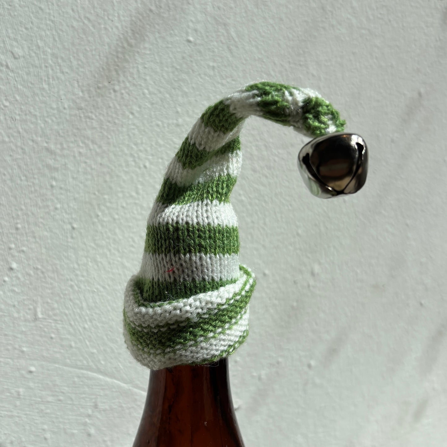 Knit Hat Wine Bottle Topper