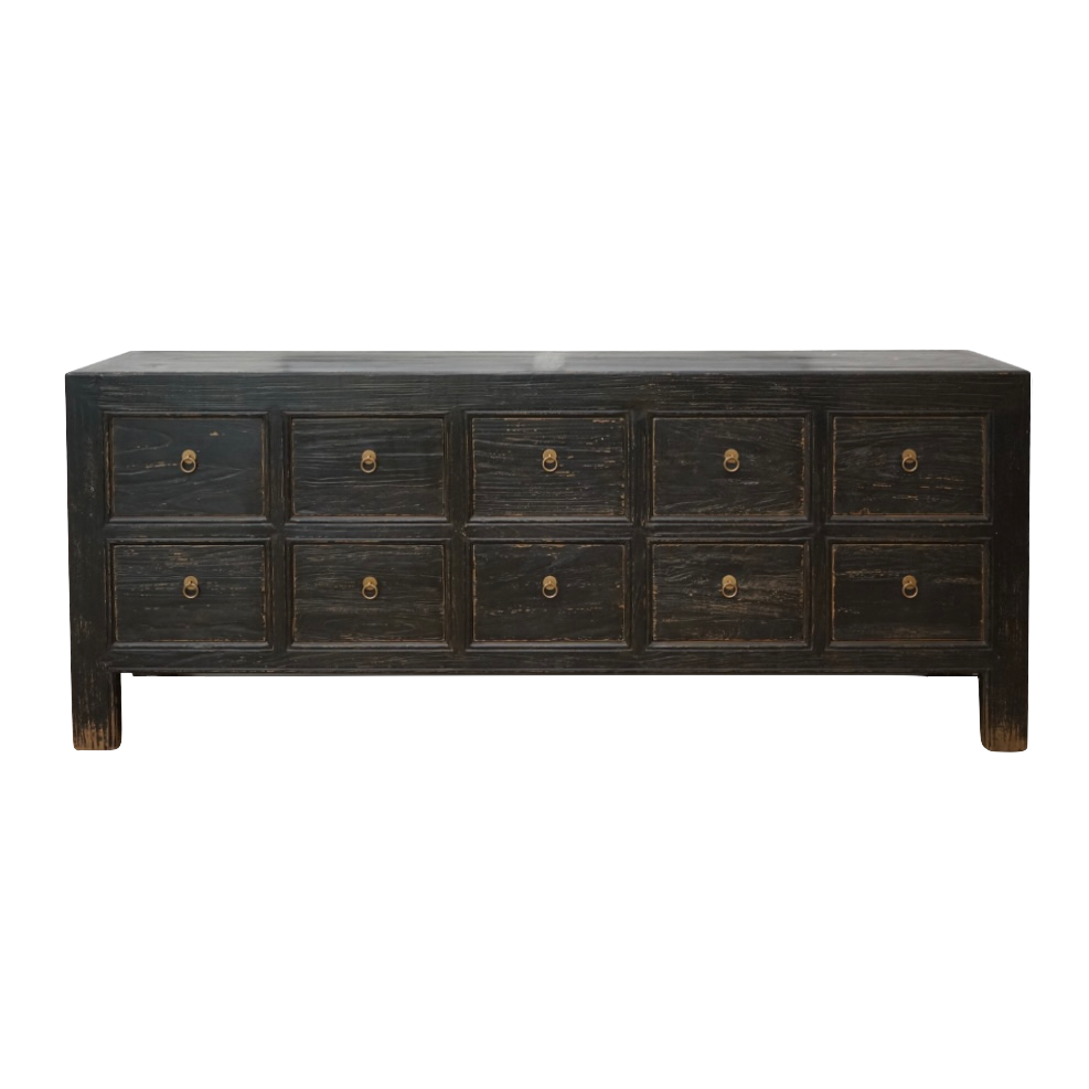 Reid 10 Drawer Reclaimed Wood Sideboard