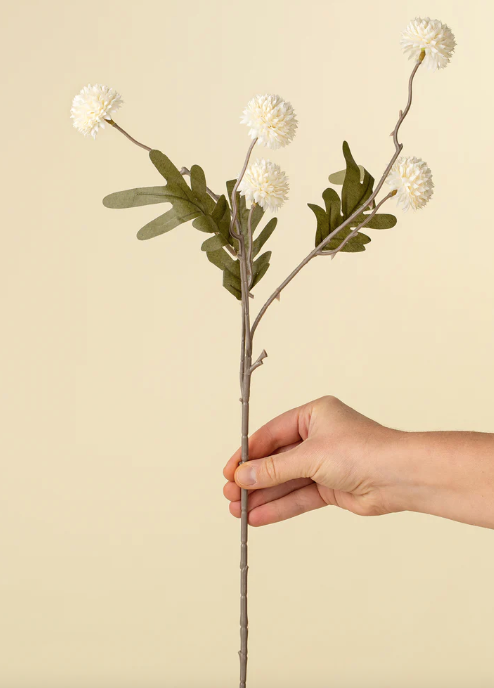 Pom Pom Spray, White