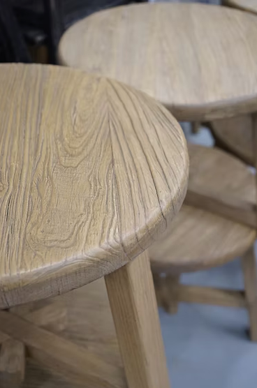 Dobbie Reclaimed Wood Side Table