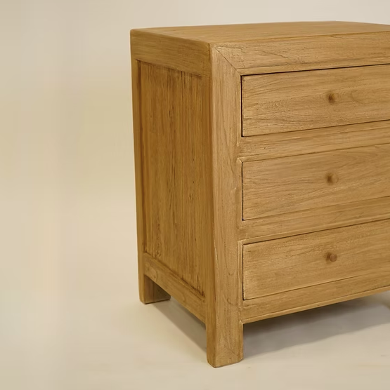 Ronan Reclaimed Wood Nightstand - Small