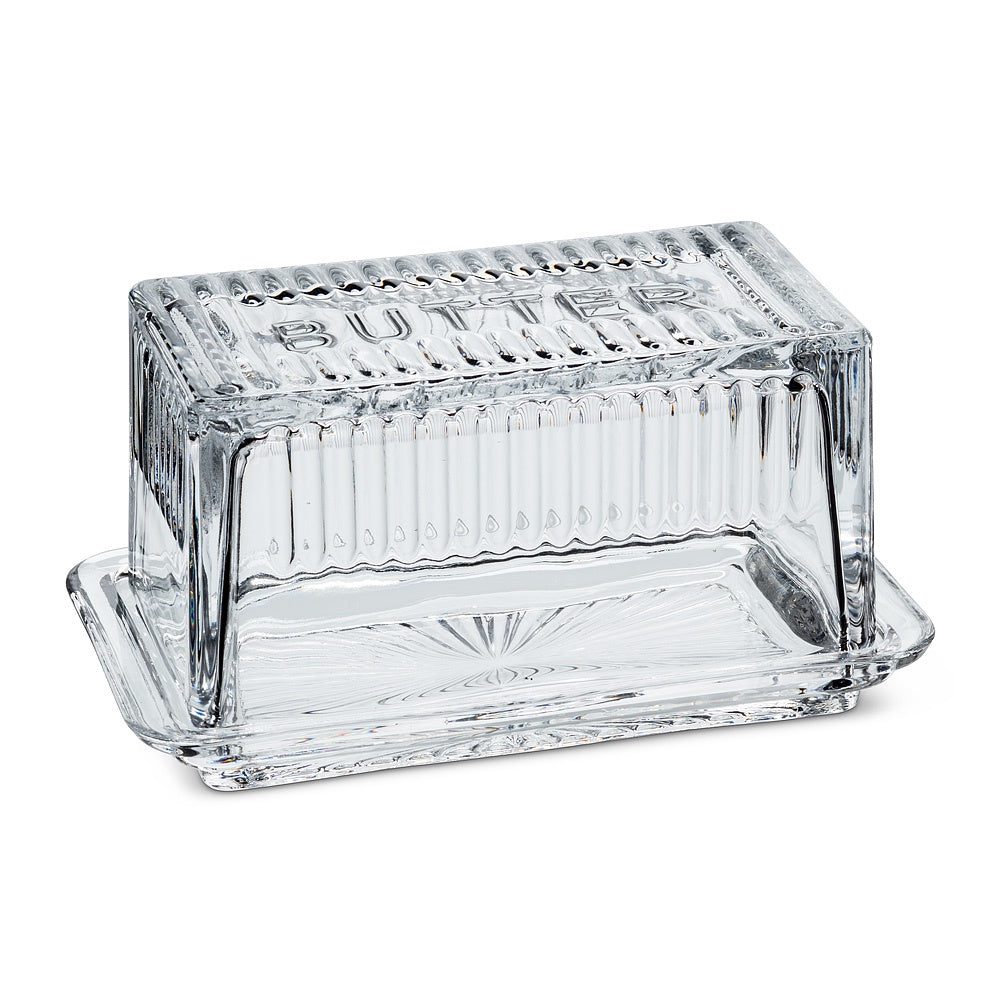 Embossed Butter Dish 1LB