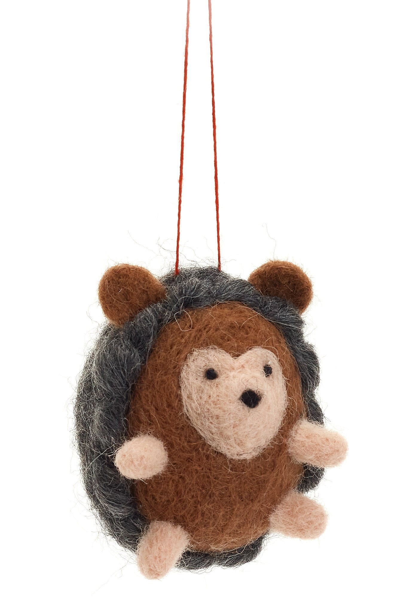 Felt Hedgehog Ornament