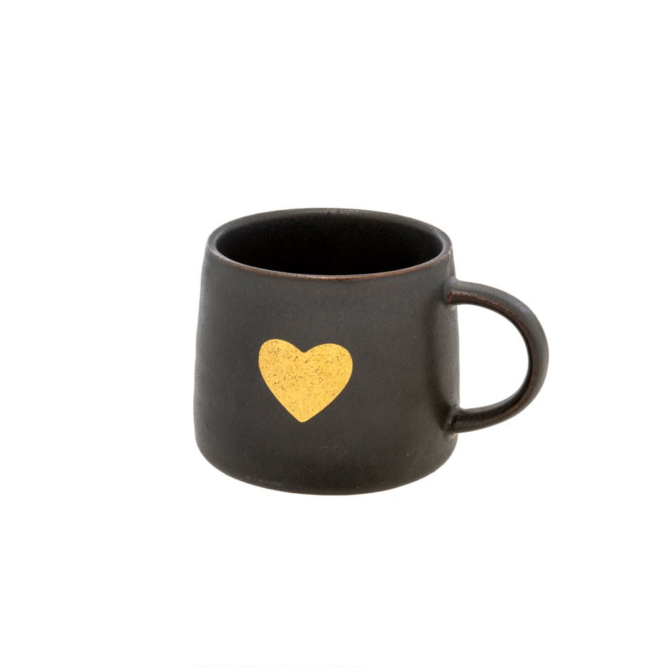 Heart Mug - Black