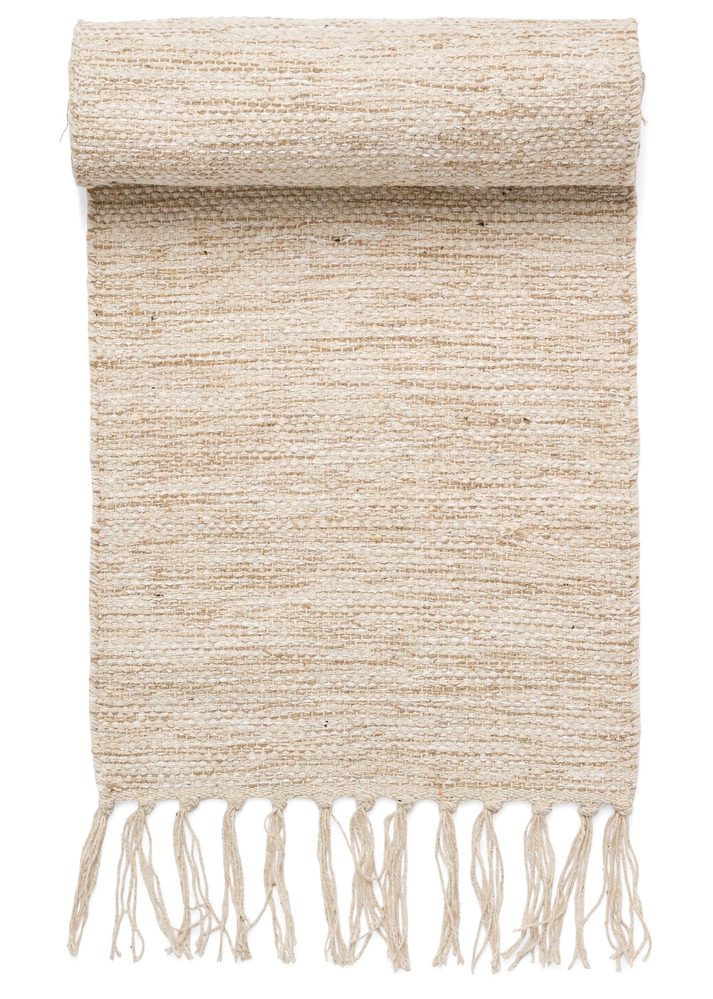 Woven Cotton Runner - Natural