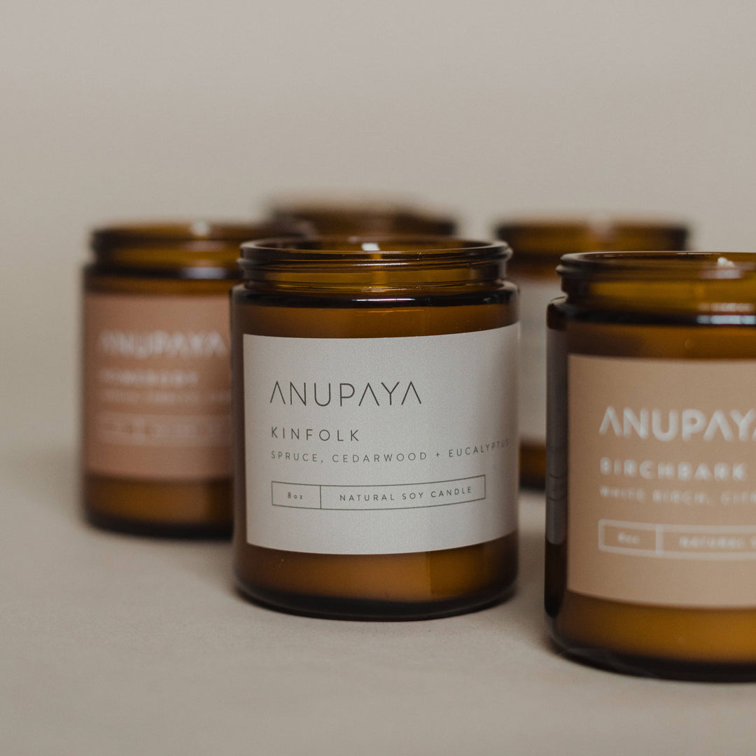 Anupaya Soy Candle Wildwood - 8oz.