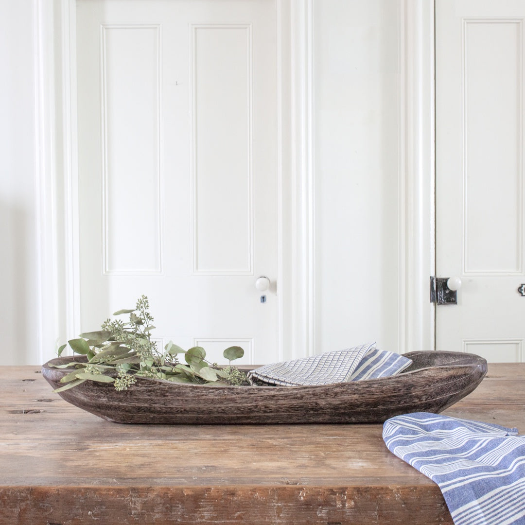 Carved Wood Bowl