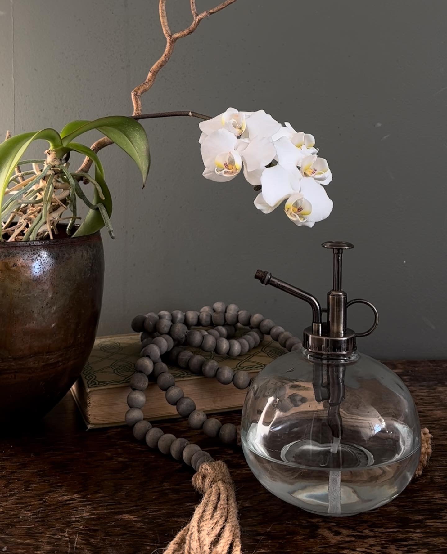 Wood Bead + Tassel Garland