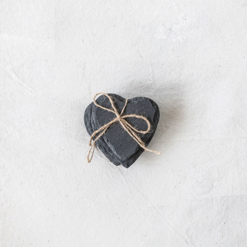 Slate Heart Coasters