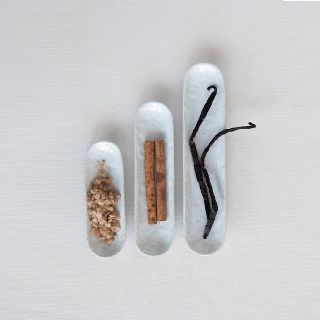 Narrow Stoneware Dish