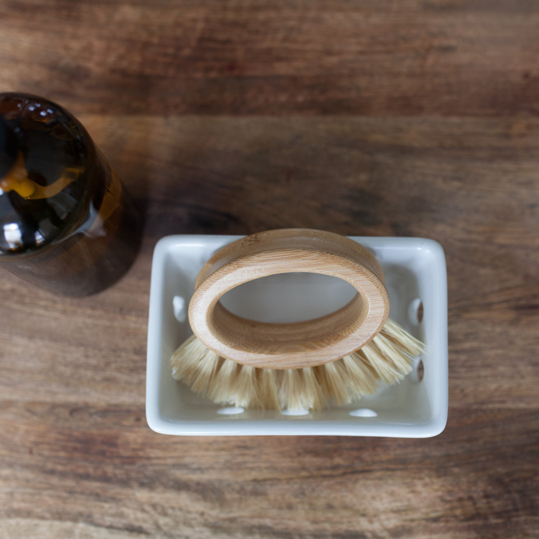 Bamboo Scrub Brush