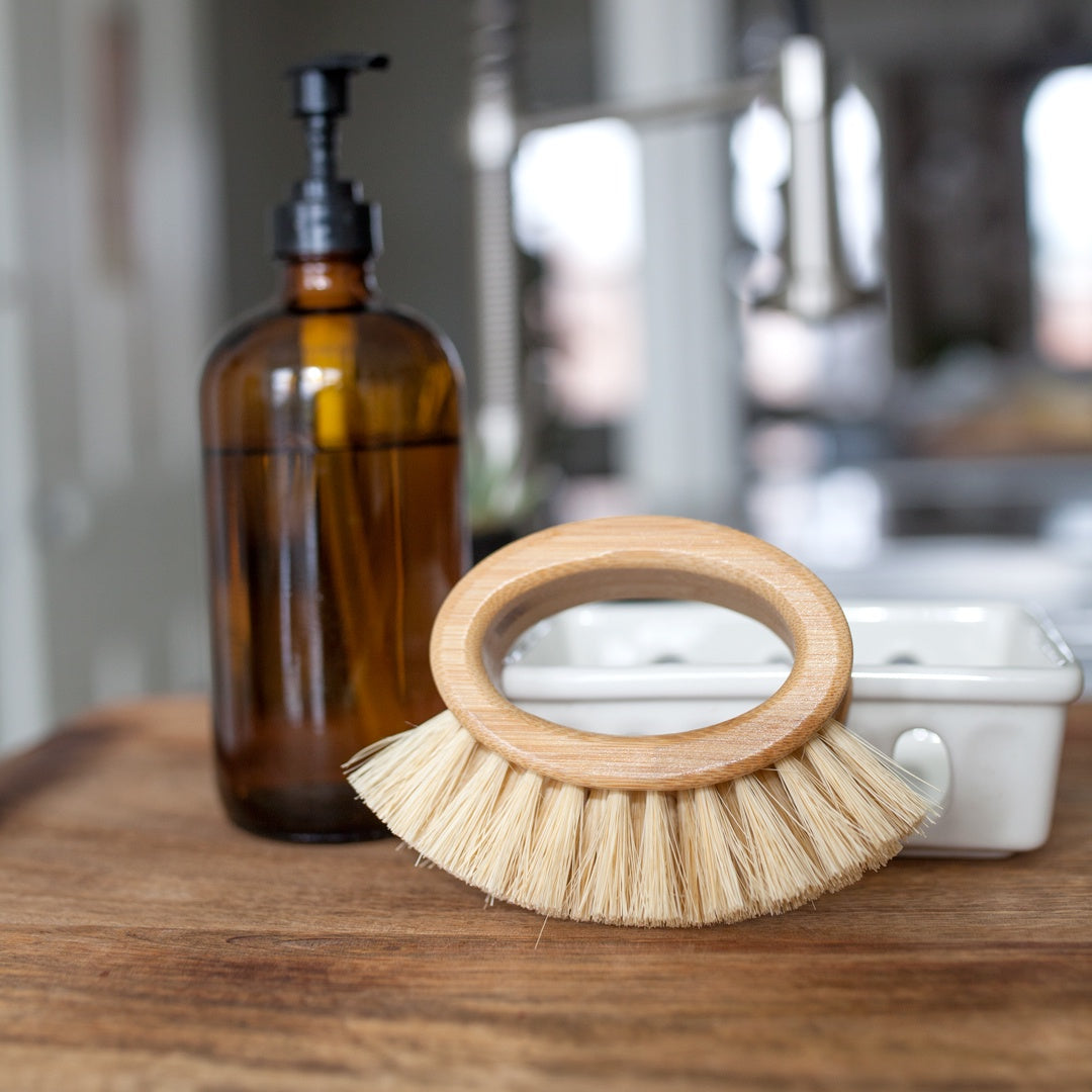 Bamboo Scrub Brush