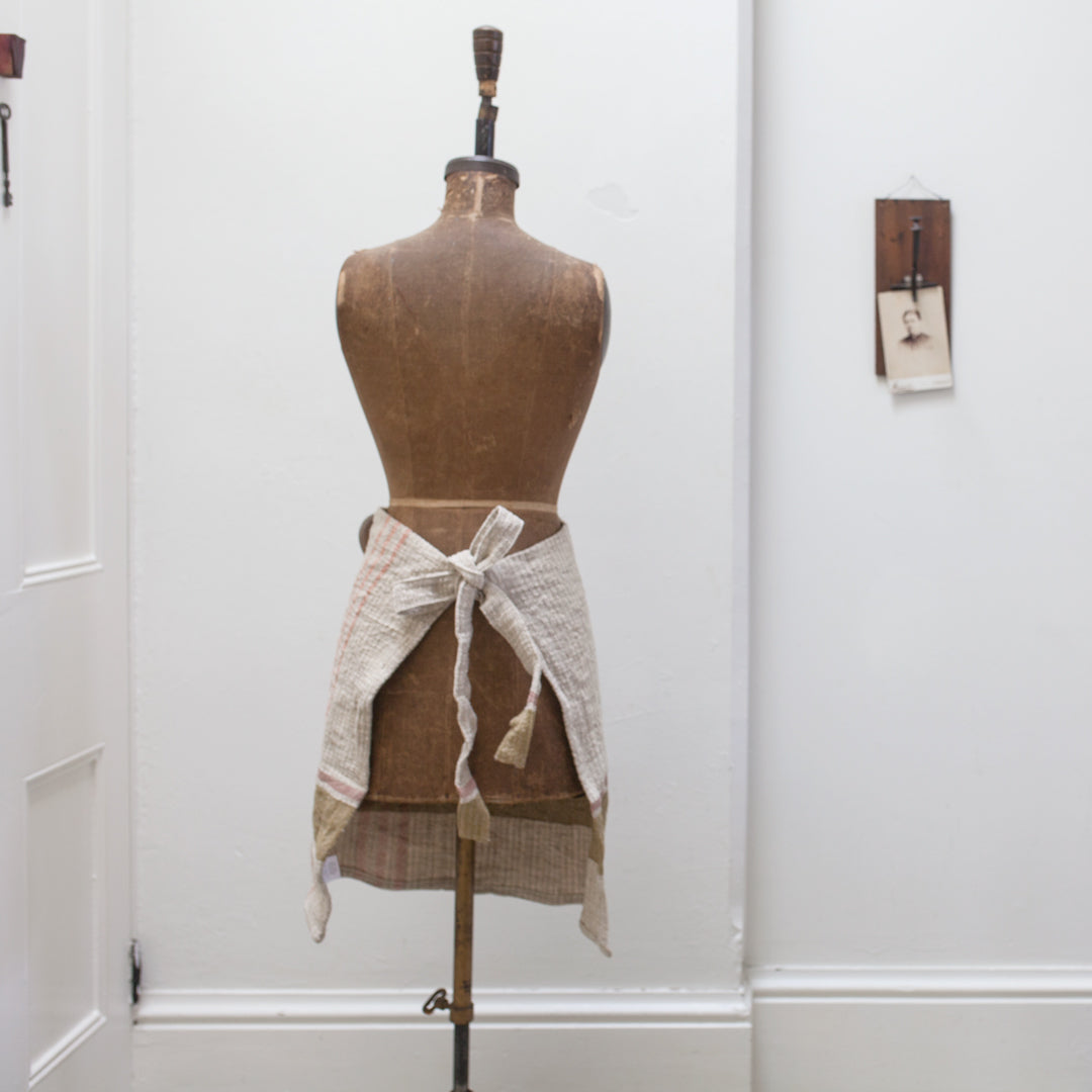 Plaid Half Apron