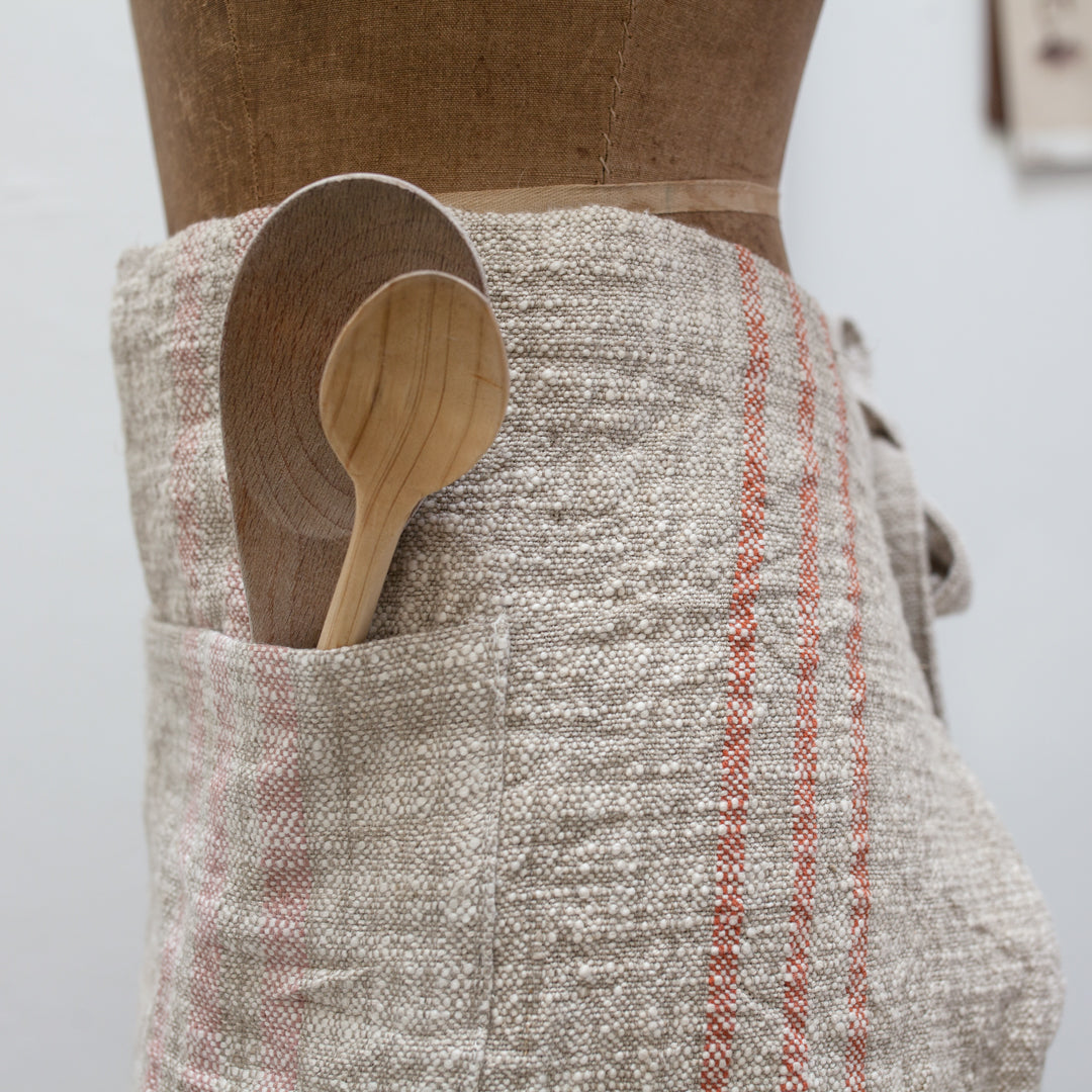 Plaid Half Apron
