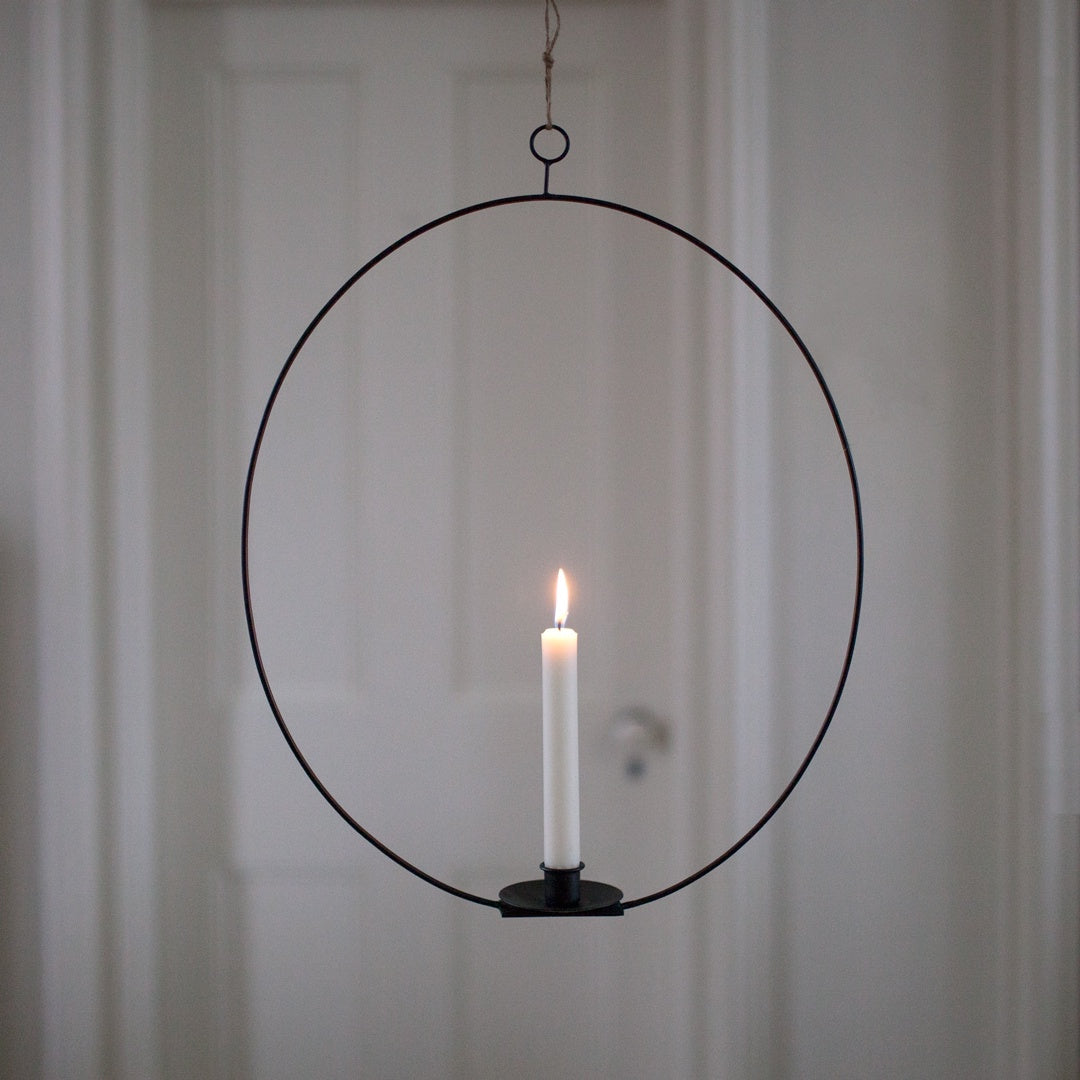 Hanging Metal Candle Holder